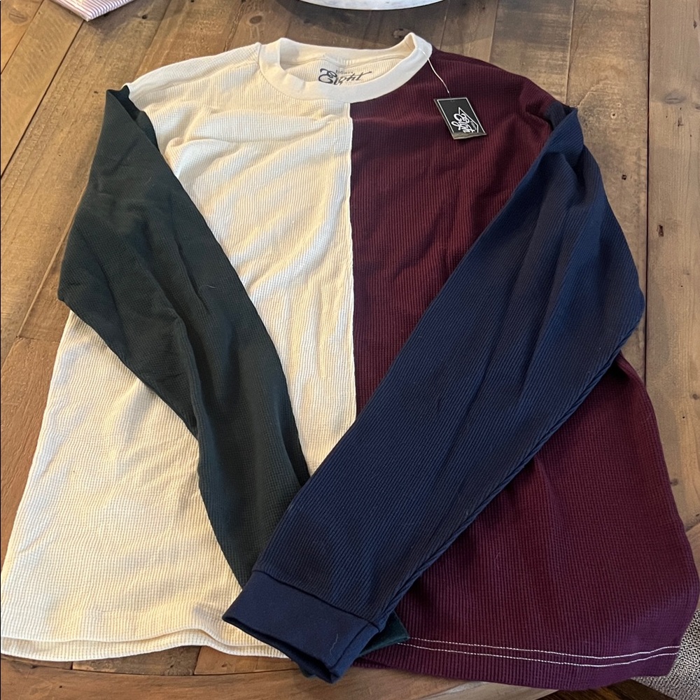 Eighty Eight Tri-Tone Long Sleeve Shirt